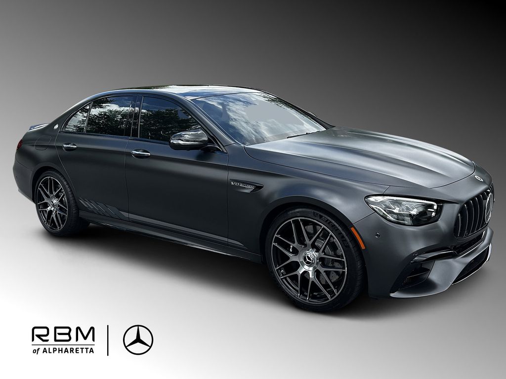 Gray 2023 Mercedes-Benz E-Class Sedan All-Wheel Drive 9-Speed Automatic