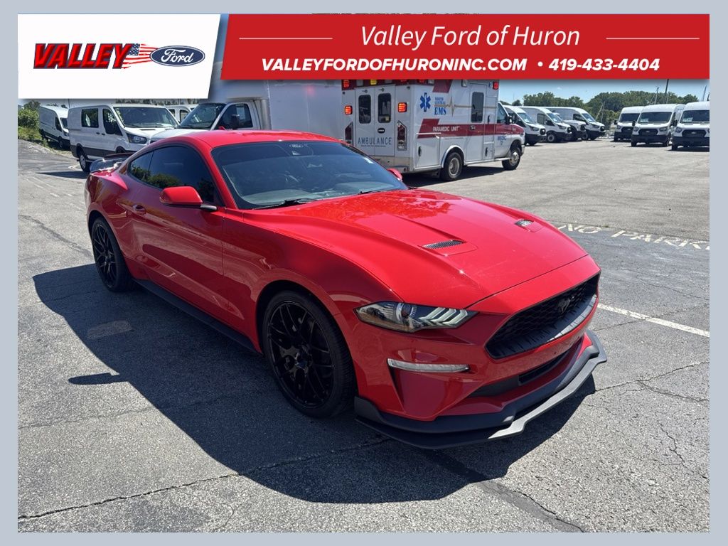 Race Red 2023 Ford Mustang Coupe Rear-Wheel Drive Automatic