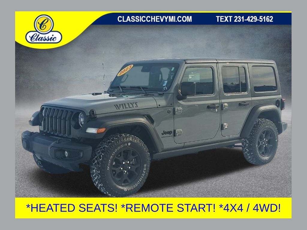 2023 Jeep Wrangler Willys 4-Door 4WD