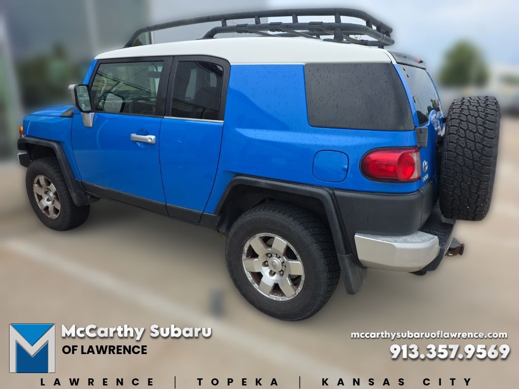Voodoo Blue 2007 Toyota FJ Cruiser SUV / Crossover Four-Wheel Drive 5-Speed Automatic