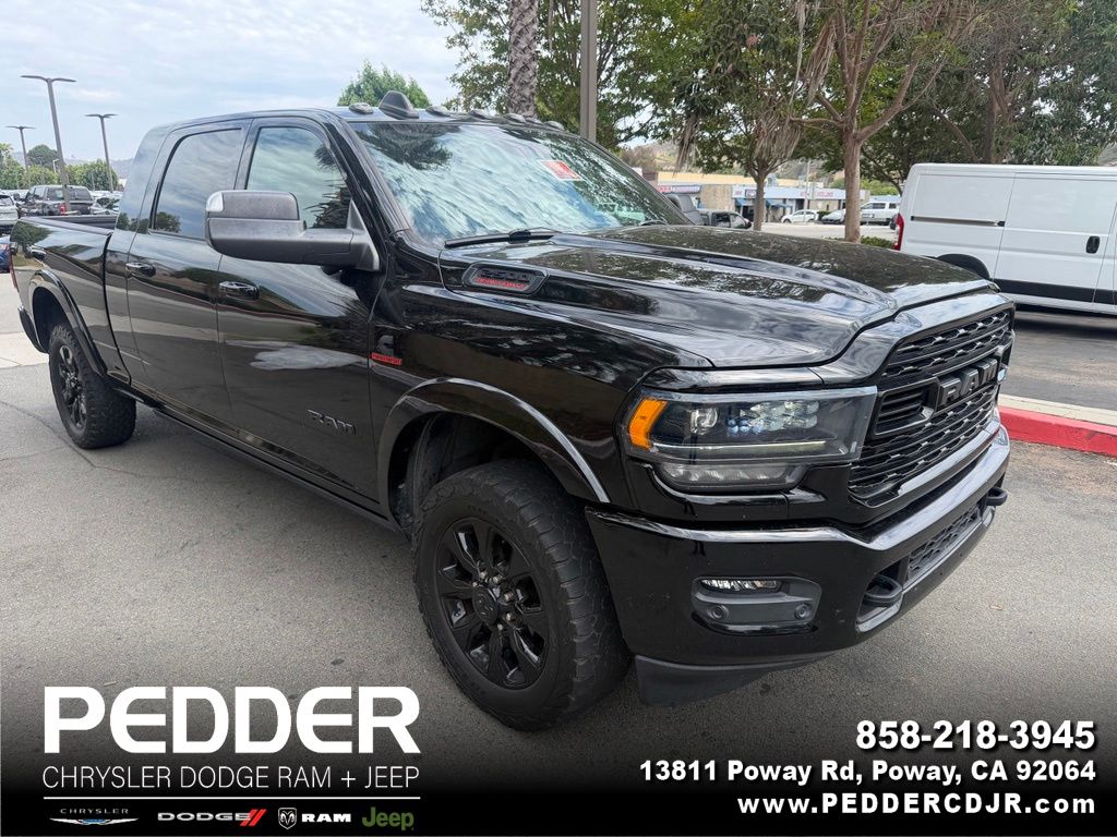 Diamond Black Crystal Pearlcoat 2021 RAM 2500 Pickup Truck Four-Wheel Drive 6-Speed Automatic