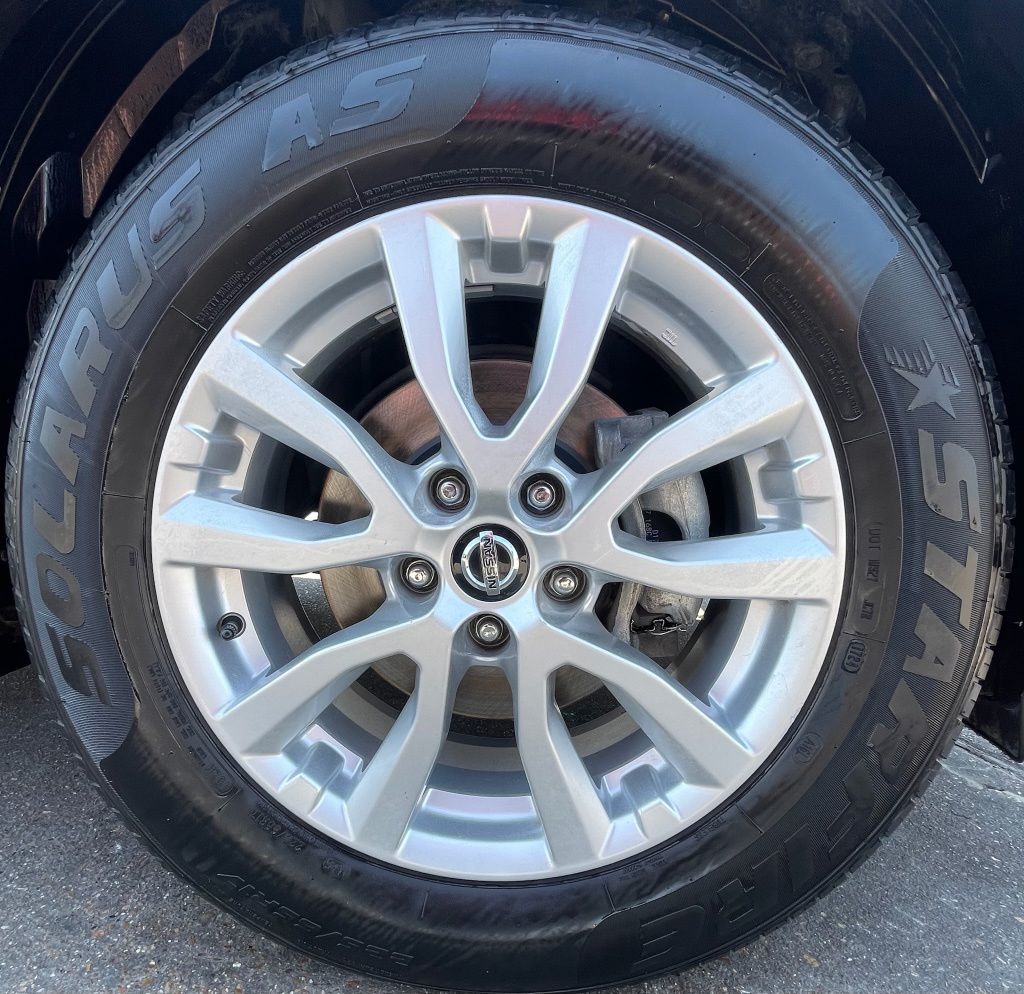 2018 Nissan Rogue SV Blue at Texan Dodge Chrysler Jeep Ram