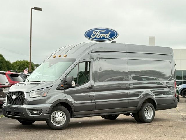 Gray 2026 Ford Transit Cargo Van All-Wheel Drive