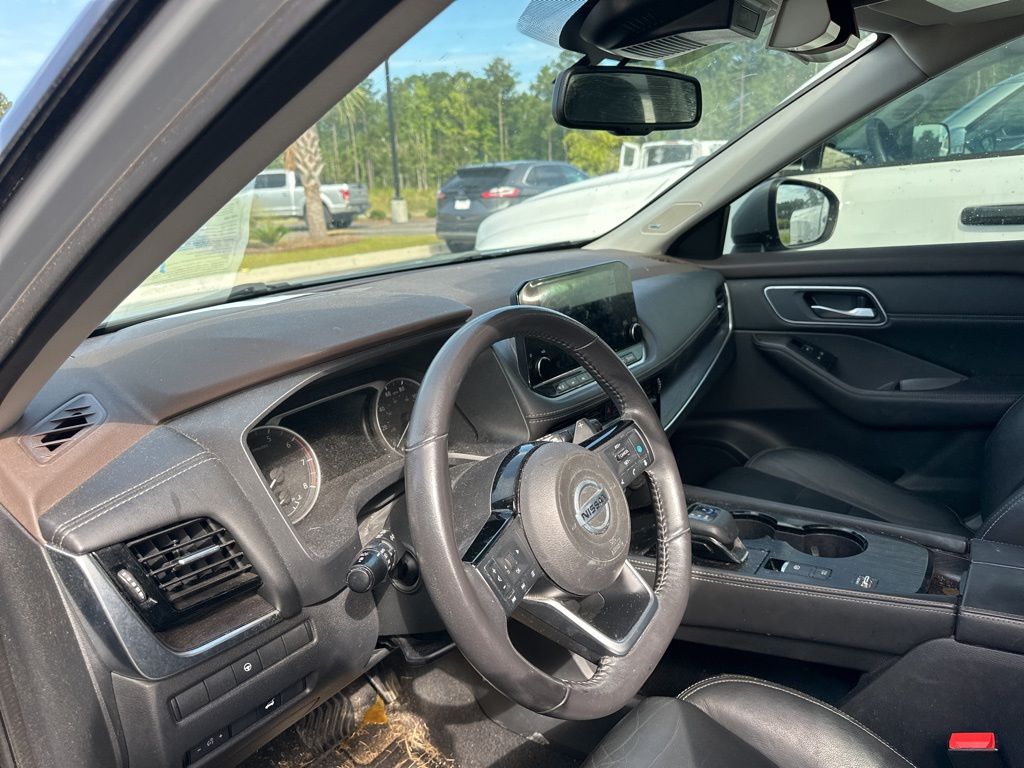 2021 Boulder Gray Pearl Nissan Rogue SL FWD SUV