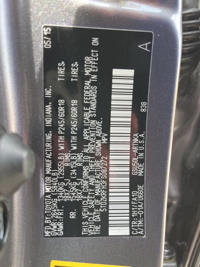 2015 Toyota Highlander  11
