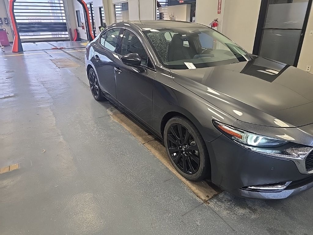 Machine Gray Metallic 2021 Mazda MAZDA3 Sedan All-Wheel Drive 6-Speed Automatic