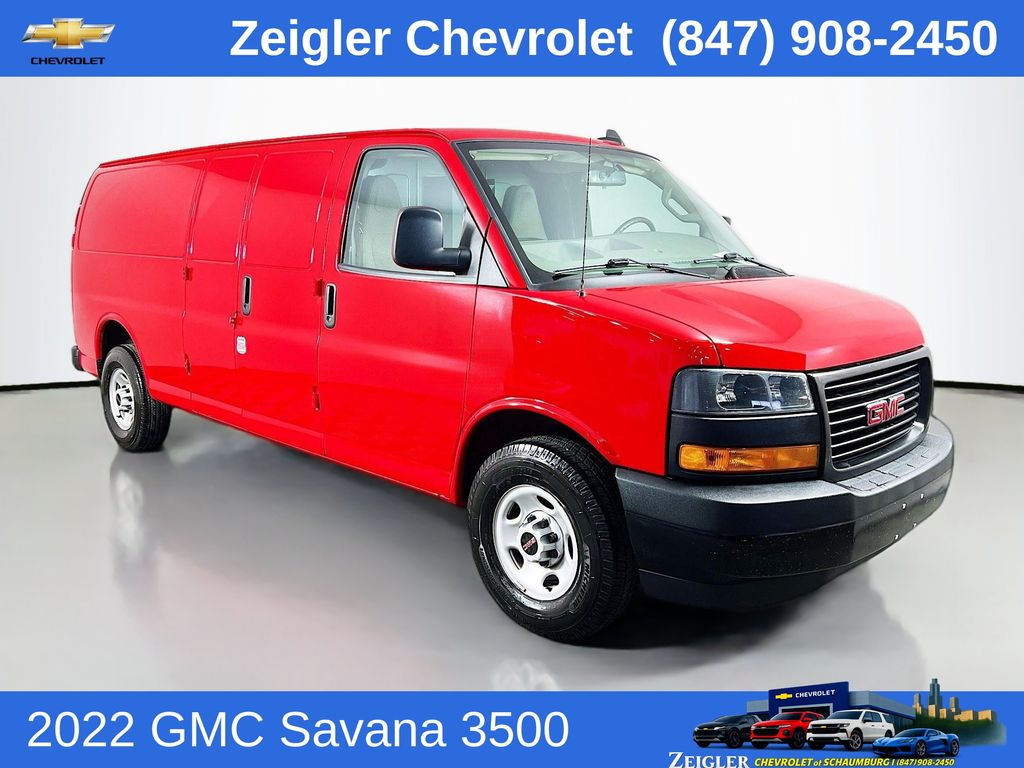 2022 GMC Savana Cargo 3500 Extended RWD