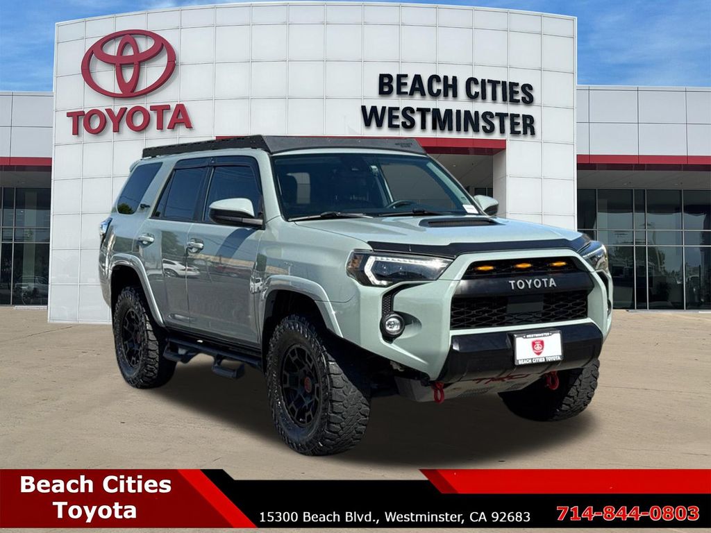 Lunar Rock 2021 Toyota 4Runner SUV / Crossover Four-Wheel Drive 5-Speed Automatic Overdrive