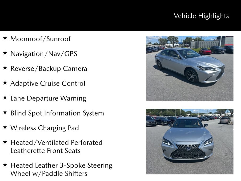 2022 Lexus ES 300h Base