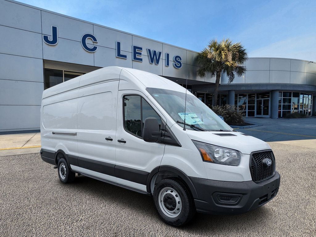 Oxford White 2026 Ford Transit Cargo Van Rear-Wheel Drive