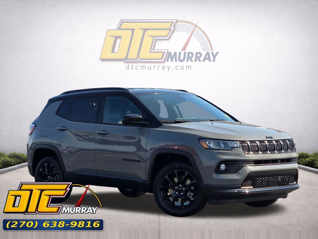 Sting-Gray Clearcoat 2023 Jeep Compass Altitude 4WD SUV / Crossover Four-Wheel Drive 8-Speed Automatic