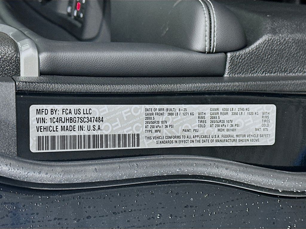 New 2025 Black Jeep Limited image 19