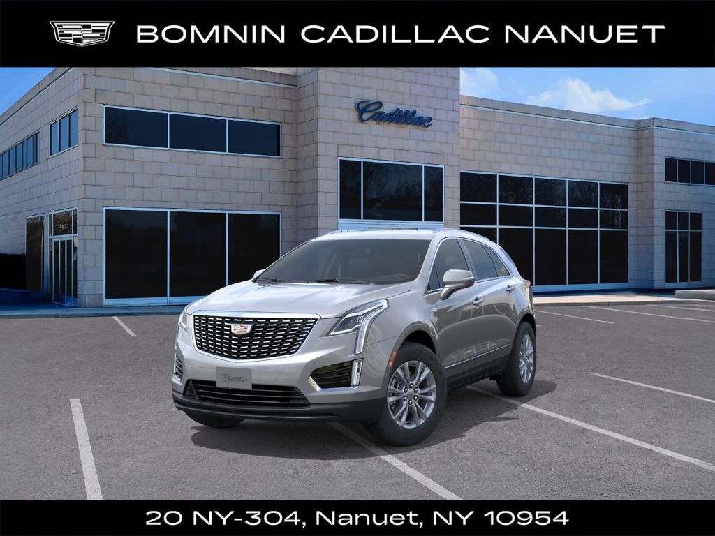 Silver Metallic 2026 Cadillac XT5 SUV / Crossover Four-Wheel Drive 9-Speed Automatic