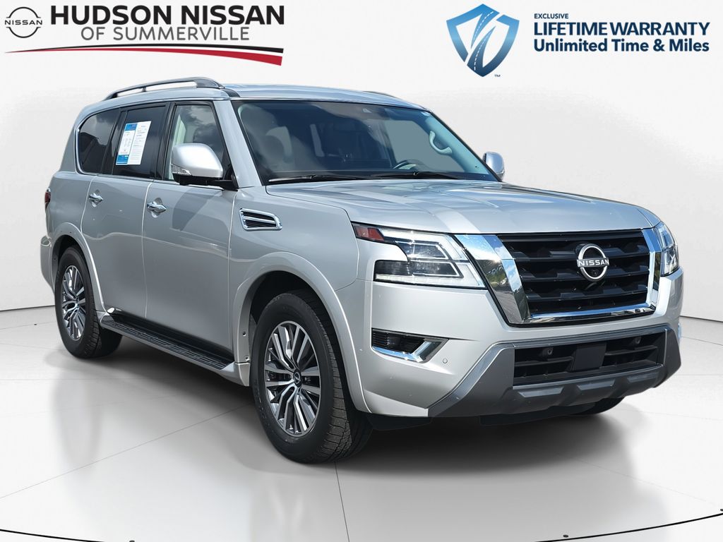 2023 Brilliant Silver Metallic Nissan Armada SL SUV