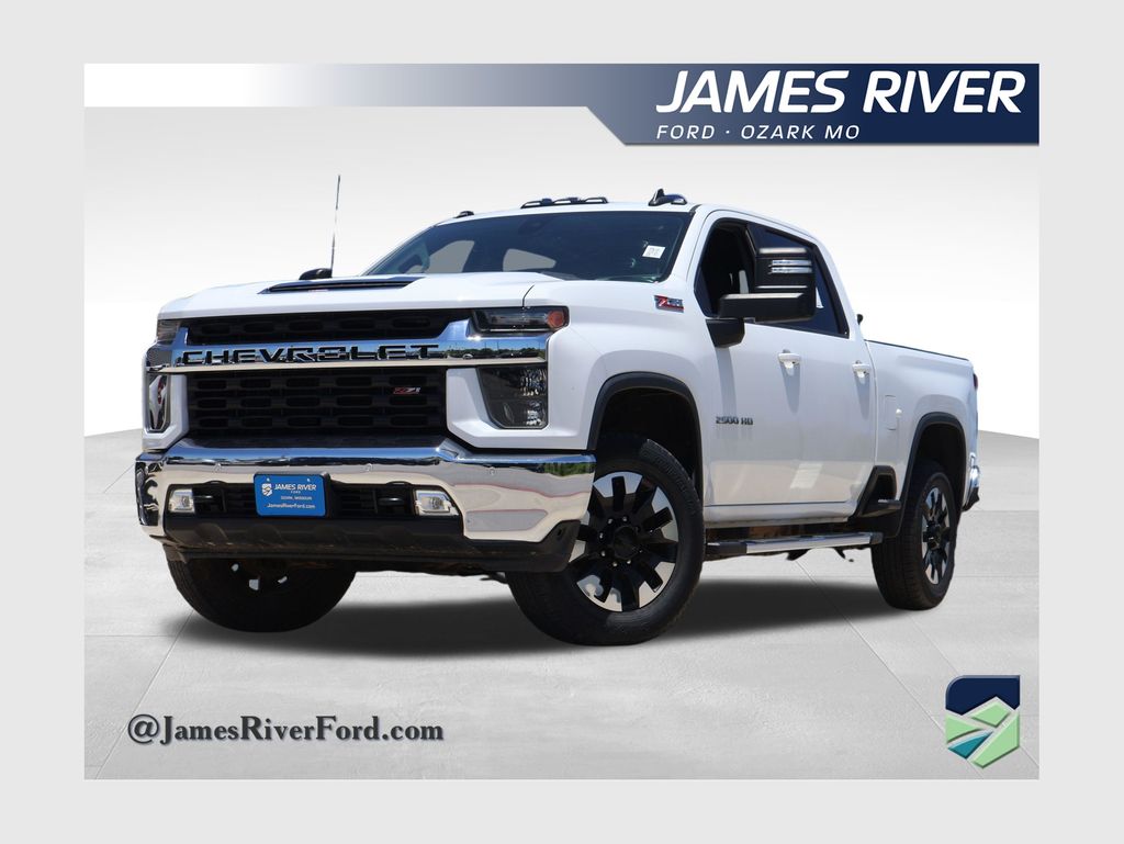 Summit White 2020 Chevrolet Silverado 2500HD Pickup Truck Four-Wheel Drive 6-Speed Automatic