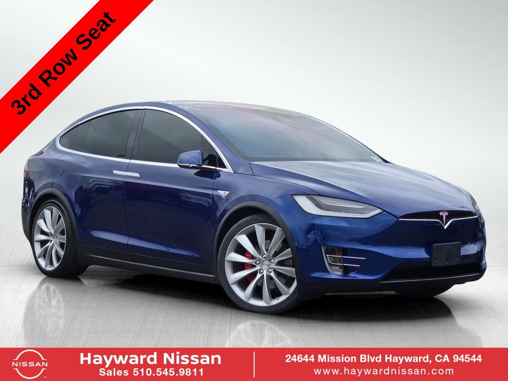 Deep Blue Metallic 2016 Tesla Model X P90D AWD SUV / Crossover All-Wheel Drive 1-Speed Automatic