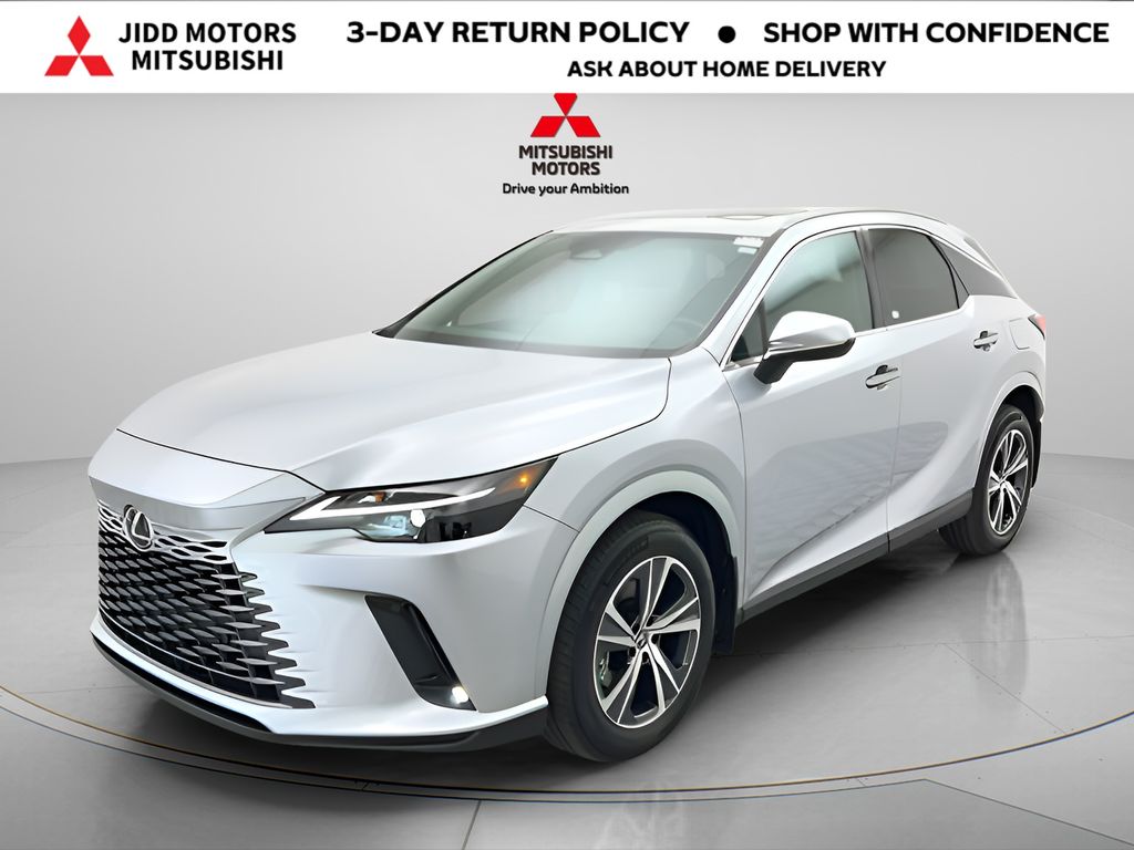 Silver 2023 Lexus RX Hybrid 350h Premium AWD SUV / Crossover All-Wheel Drive Continuously Variable Transmission