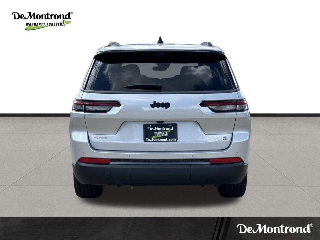 2026 Jeep Grand Cherokee L  Silver at Texan Dodge Chrysler Jeep Ram