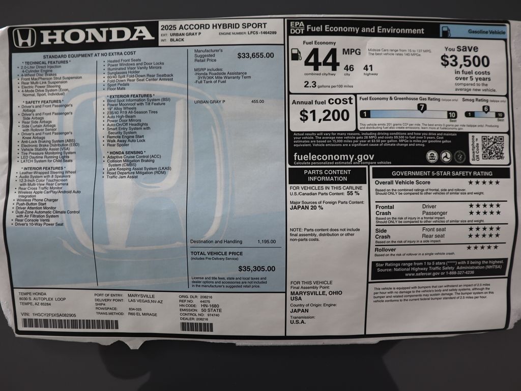 Thumbnail: 2025 Honda Accord - 9