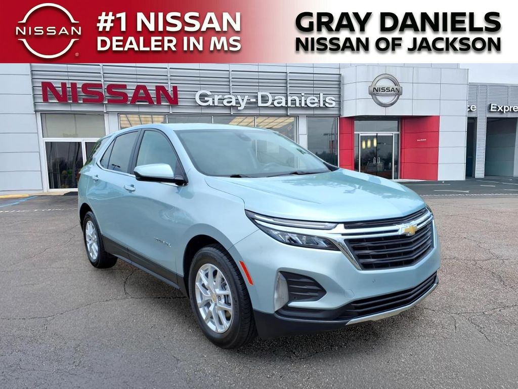 Seaglass Blue Metallic 2022 Chevrolet Equinox LT FWD with 2FL SUV / Crossover Front-Wheel Drive 6-Speed Automatic Overdrive