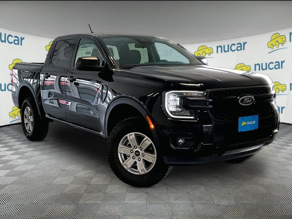 Shadow Black 2026 Ford Ranger Pickup Truck Four-Wheel Drive Automatic