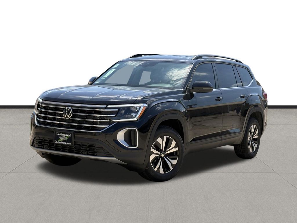 2026 Volkswagen Atlas 2.0T SE Black at DeMontrond Automotive Group
