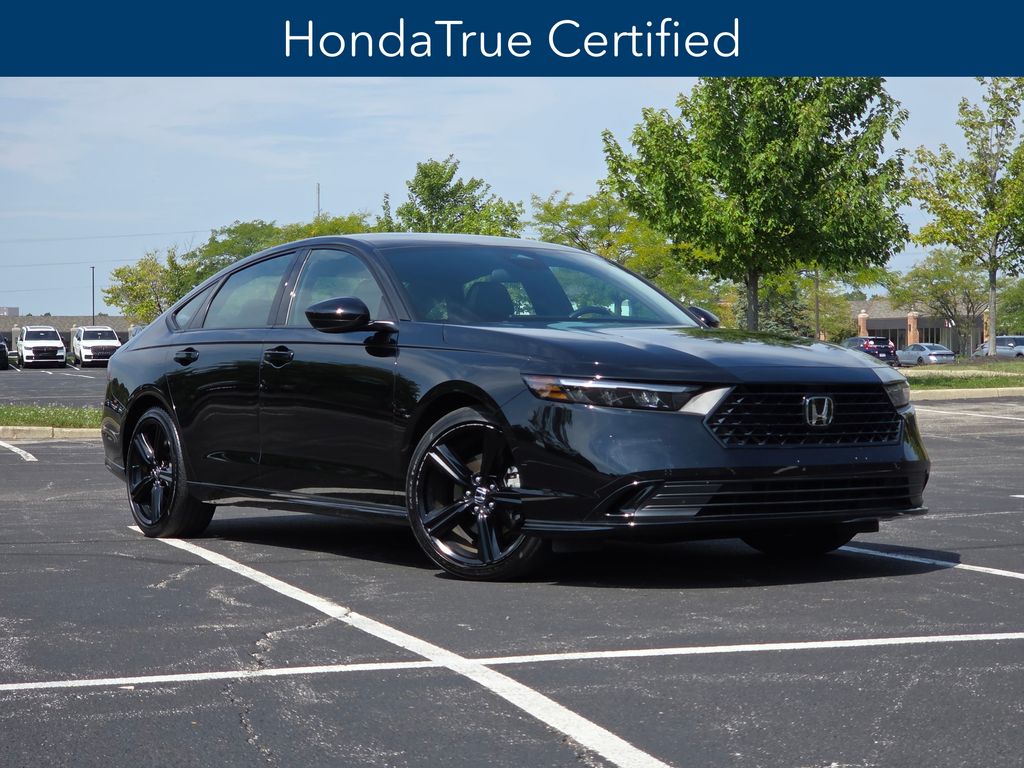 Certified Used 2025 Black Honda Sport-L image 3