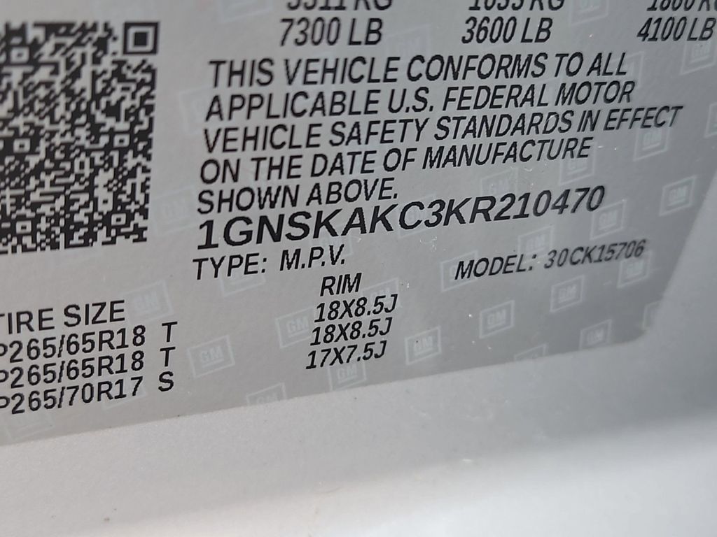 2019 Chevrolet Tahoe LS photo