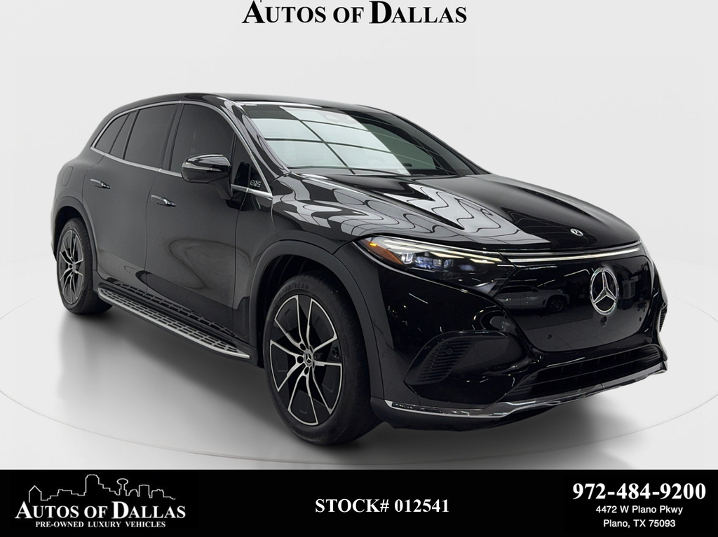 Black 2023 Mercedes-Benz EQS Sedan Rear-Wheel Drive 1-Speed Automatic