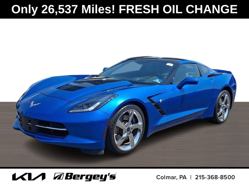 2014 Chevrolet Corvette Azul (Laguna Blue Tintcoat) Coupé Tracción trasera 7 velocidades Manual