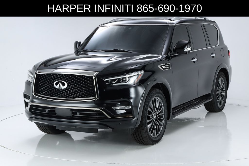 Mineral Black 2024 INFINITI QX80 SUV / Crossover All-Wheel Drive 7-Speed Automatic