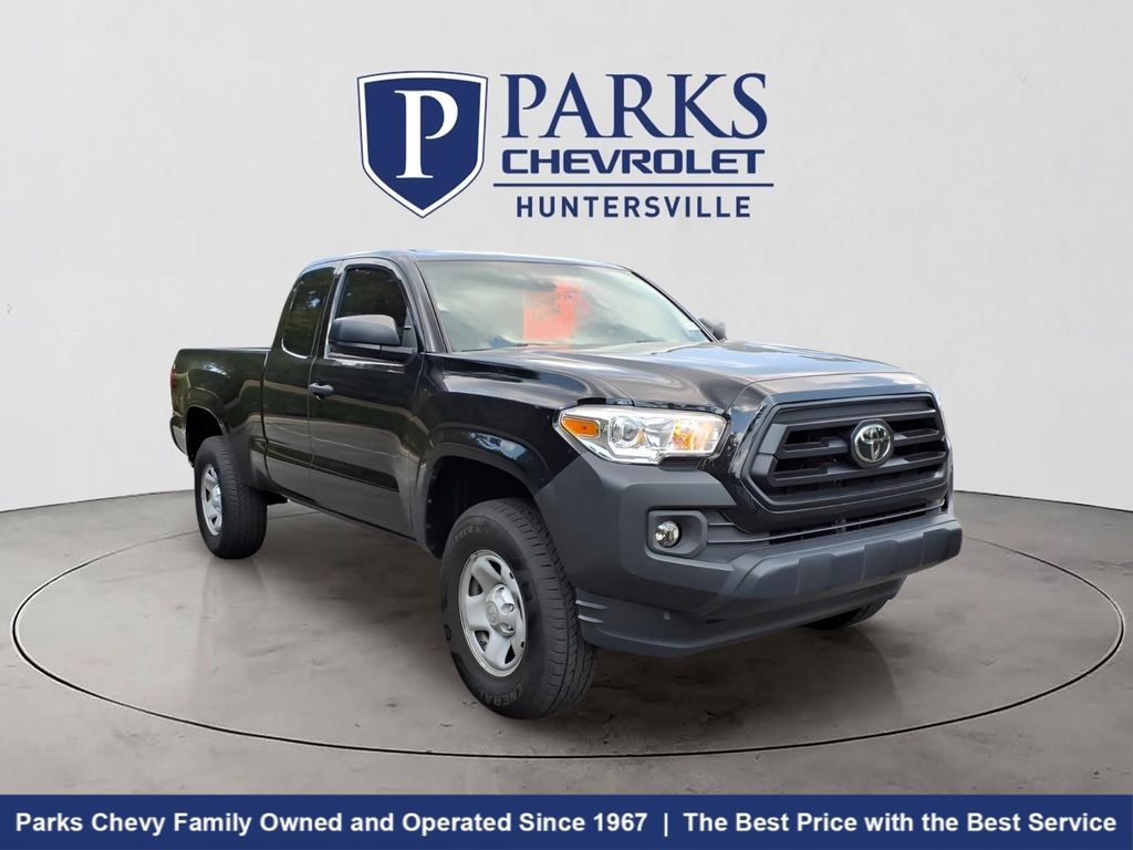 Black 2023 Toyota Tacoma Pickup Truck Four-Wheel Drive 6-Speed Automatic