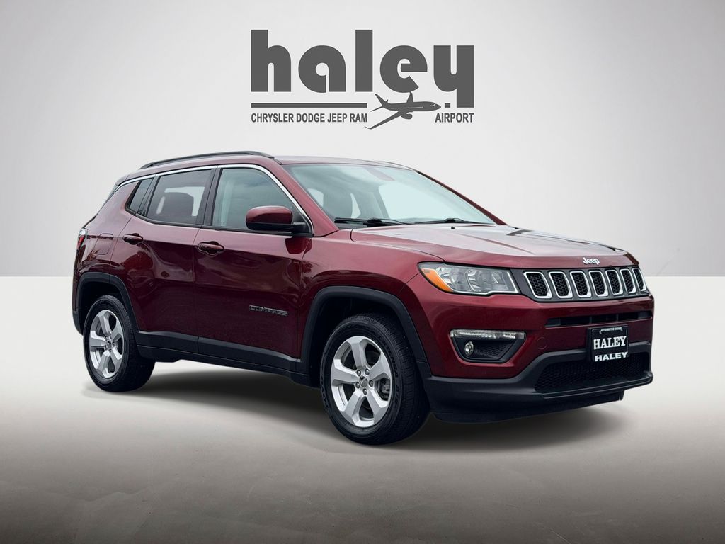 Velvet Red Pearlcoat 2021 Jeep Compass SUV / Crossover Front-Wheel Drive 6-Speed Automatic