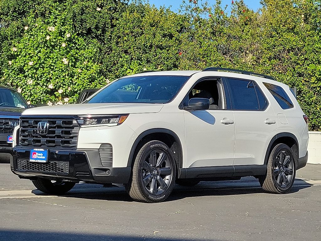 White 2026 Honda Pilot SUV / Crossover Front-Wheel Drive Automatic