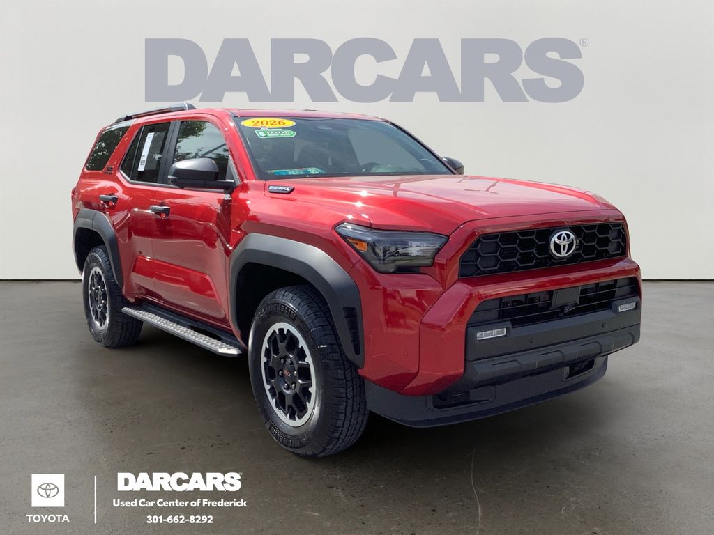 Supersonic Red 2026 Toyota 4Runner TRD Off-Road Premium 4WD SUV / Crossover Four-Wheel Drive 8-Speed Automatic