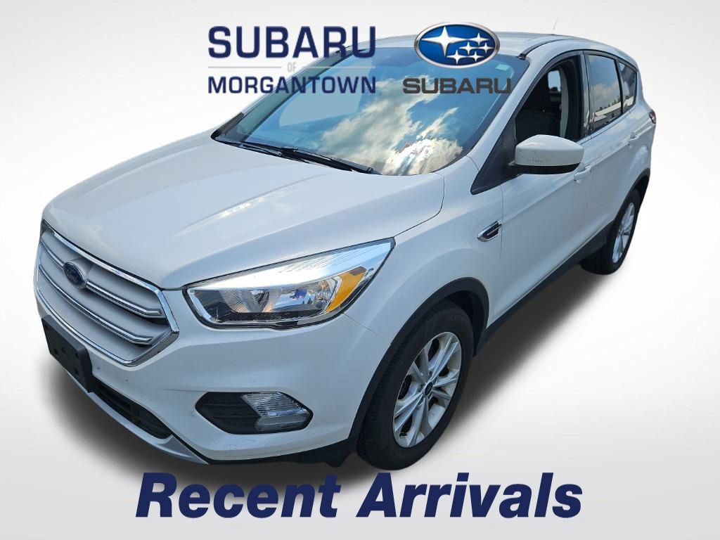 White Platinum Clearcoat Metallic 2019 Ford Escape SUV / Crossover All-Wheel Drive 6-Speed Automatic