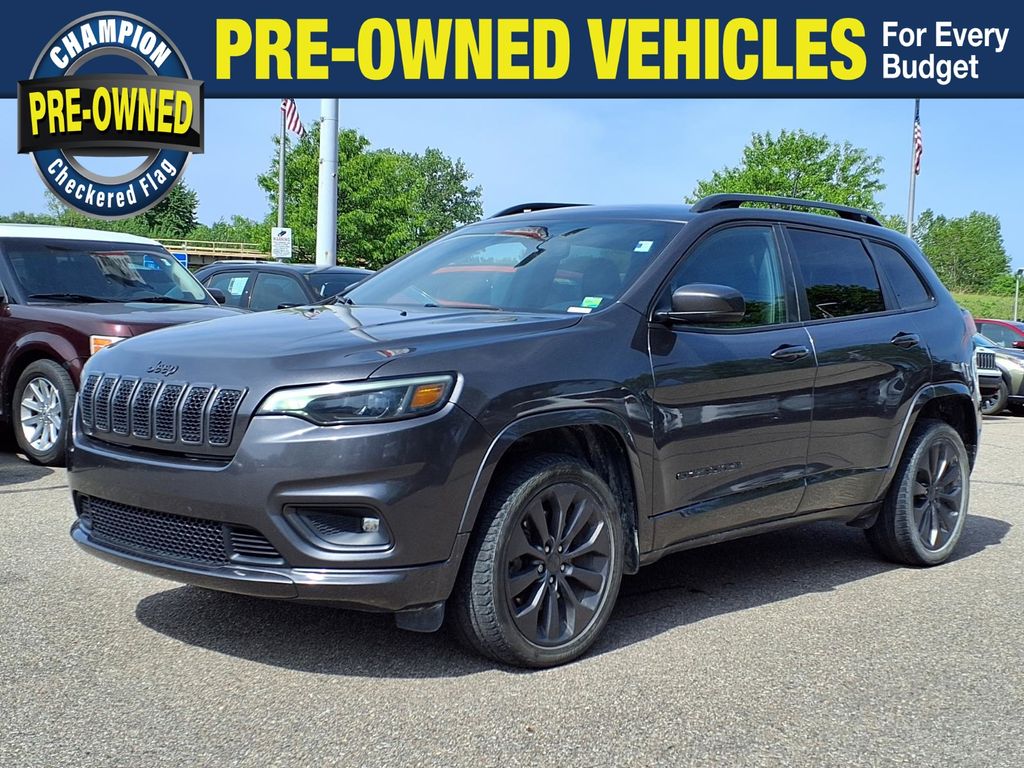 Crystal Metallic 2020 Jeep Cherokee SUV / Crossover Four-Wheel Drive 9-Speed Automatic