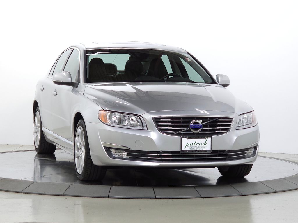 Bright Silver Metallic 2016 Volvo S80 Sedan Front-Wheel Drive Automatic