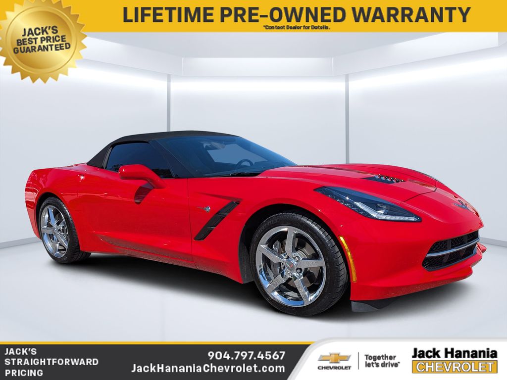 Torch Red 2014 Chevrolet Corvette Stingray 2LT Convertible RWD Convertible Rear-Wheel Drive 6-Speed Automatic