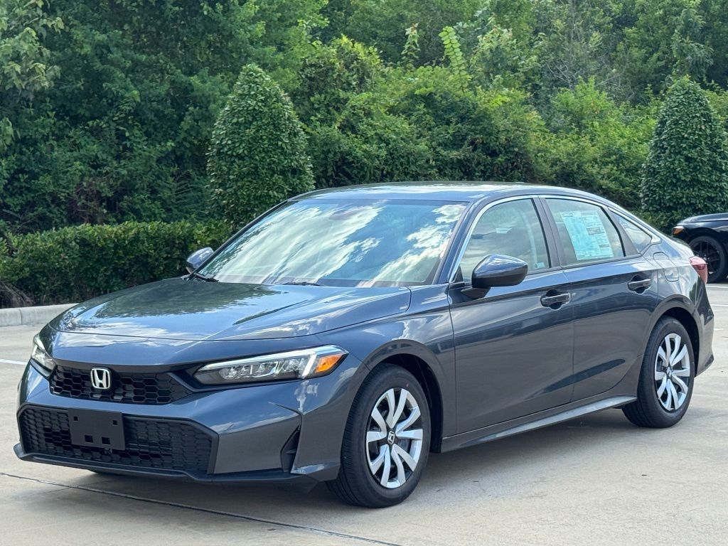 2026 Honda Civic LX Gray at Community Honda