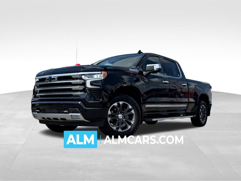 Black 2024 Chevrolet Silverado 1500 Pickup Truck Four-Wheel Drive Automatic
