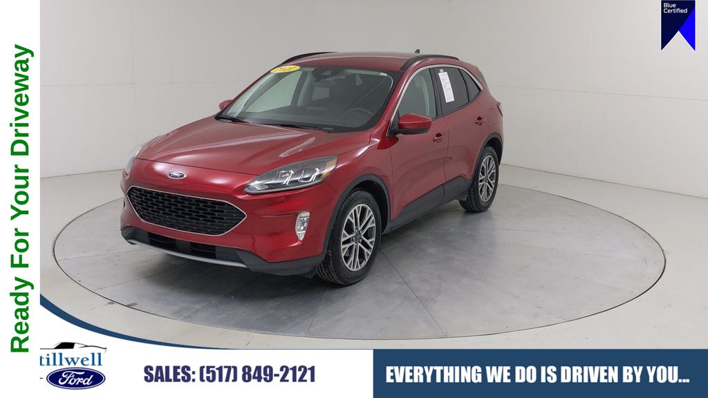 Rapid Red Metallic Tinted Clearcoat 2021 Ford Escape SUV / Crossover Front-Wheel Drive 8-Speed Automatic
