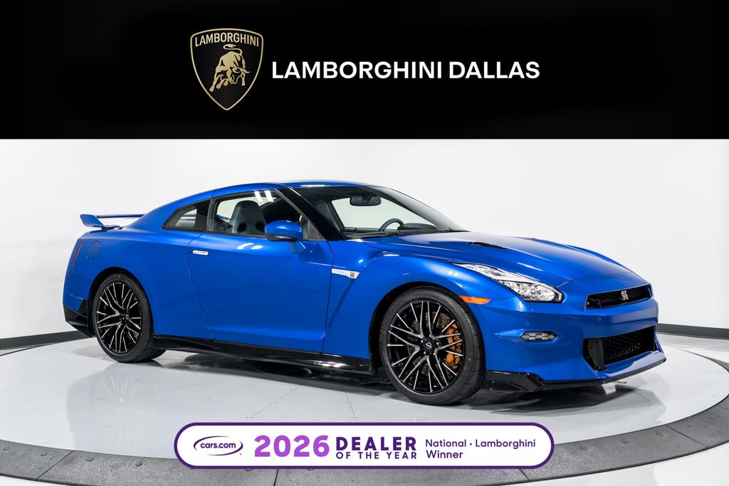 Blue 2024 Nissan GT-R Coupe All-Wheel Drive 6-Speed Automatic
