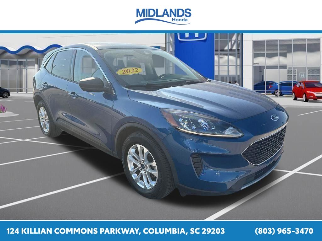 Blue Metallic 2022 Ford Escape SE FWD SUV / Crossover Front-Wheel Drive 8-Speed Automatic