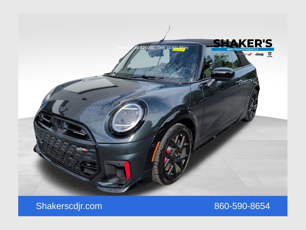 Gray Metallic 2025 MINI Cooper Hatchback 7-Speed Automatic