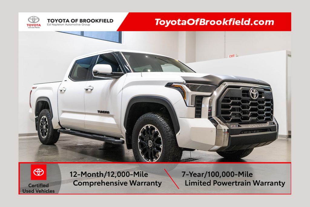 Ice Cap 2022 Toyota Tundra SR5 CrewMax Cab 4WD Pickup Truck Four-Wheel Drive Automatic