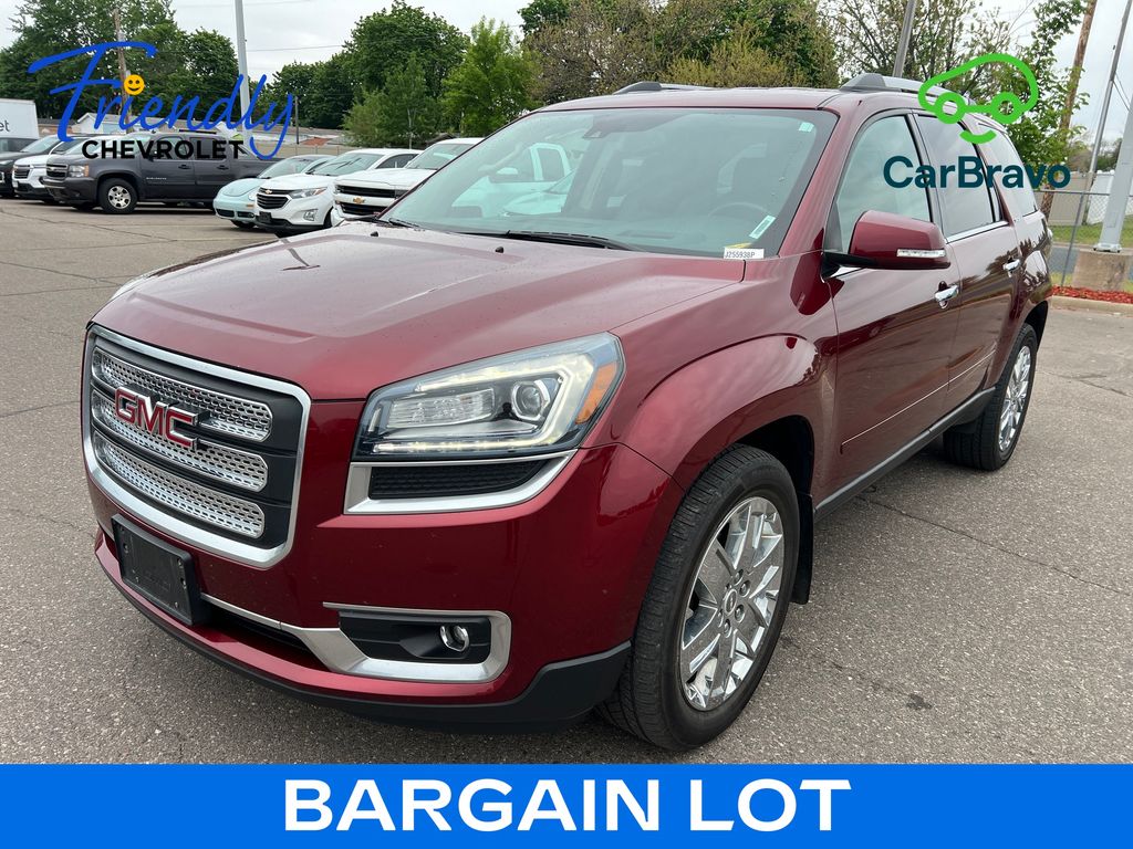 Crimson Red Tintcoat 2017 GMC Acadia Limited AWD SUV / Crossover All-Wheel Drive 6-Speed Automatic