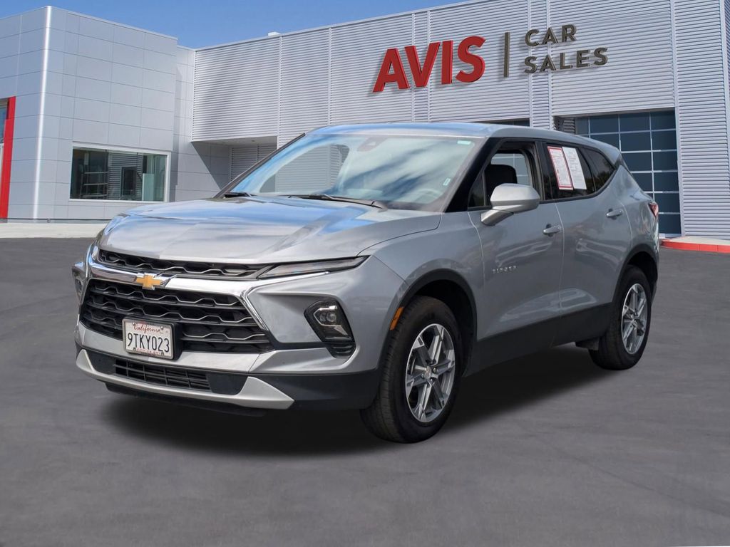 Sterling Gray Metallic 2025 Chevrolet Blazer 2LT AWD SUV / Crossover All-Wheel Drive 9-Speed Automatic Overdrive
