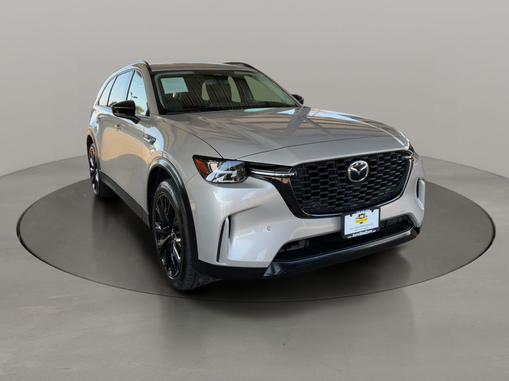 Gray (Platinum Quartz) 2025 Mazda CX-90 SUV / Crossover All-Wheel Drive 8-Speed Automatic