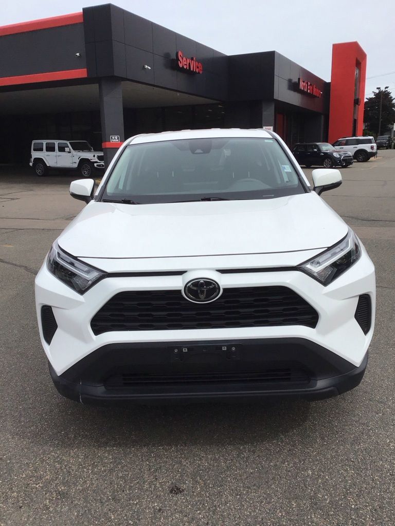 2023 Ice Toyota RAV4 LE AWD SUV